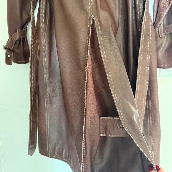 Leather Coat - Picture 7 of 8